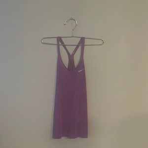 Nike purple workout shirt